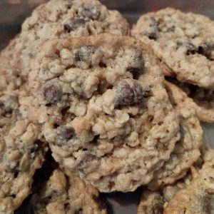 Chocolate Chip Oatmeal Cookies