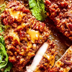 Pecan Chicken with Orange