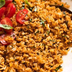 Tomato Basil Rice