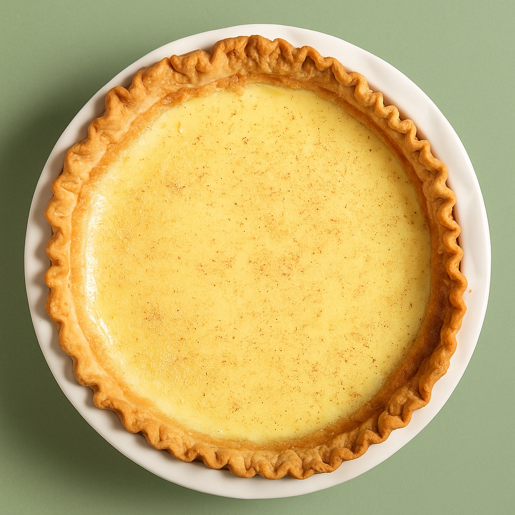 Egg Custard Pie 2