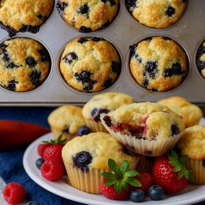 Very Blueberry Muffins