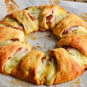 ham and cheese pie