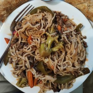 Ground Beef Ramen Bowls