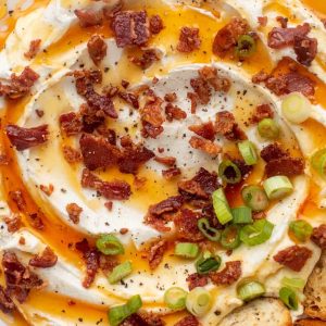 Whipped Goat Cheese with Hot Honey